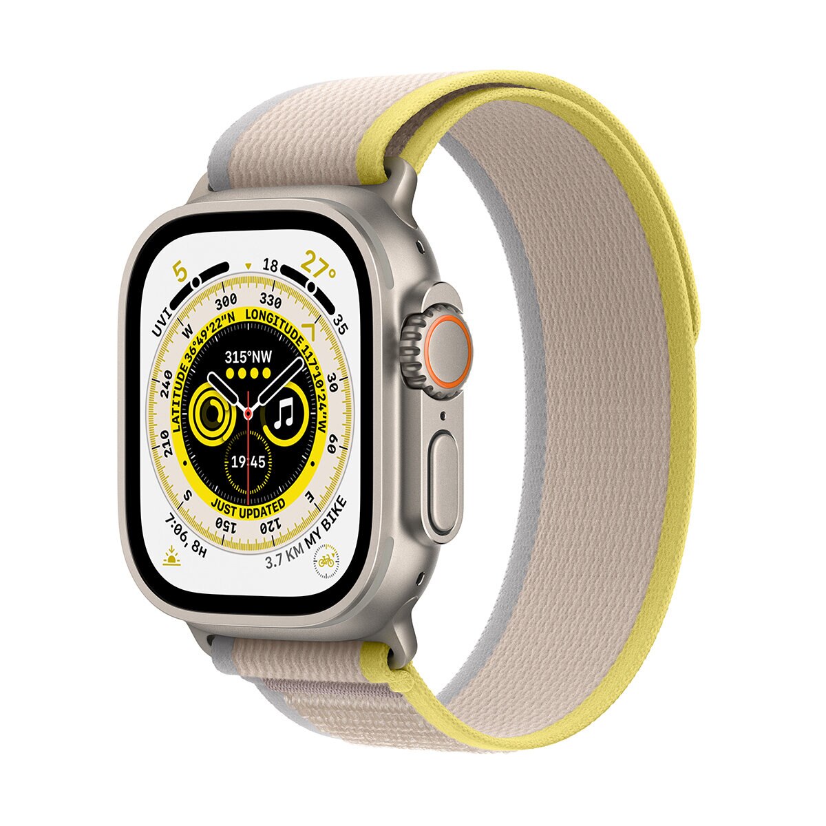 Apple Watch Ultra GPS and Cellular 49mm Titanium Case wit