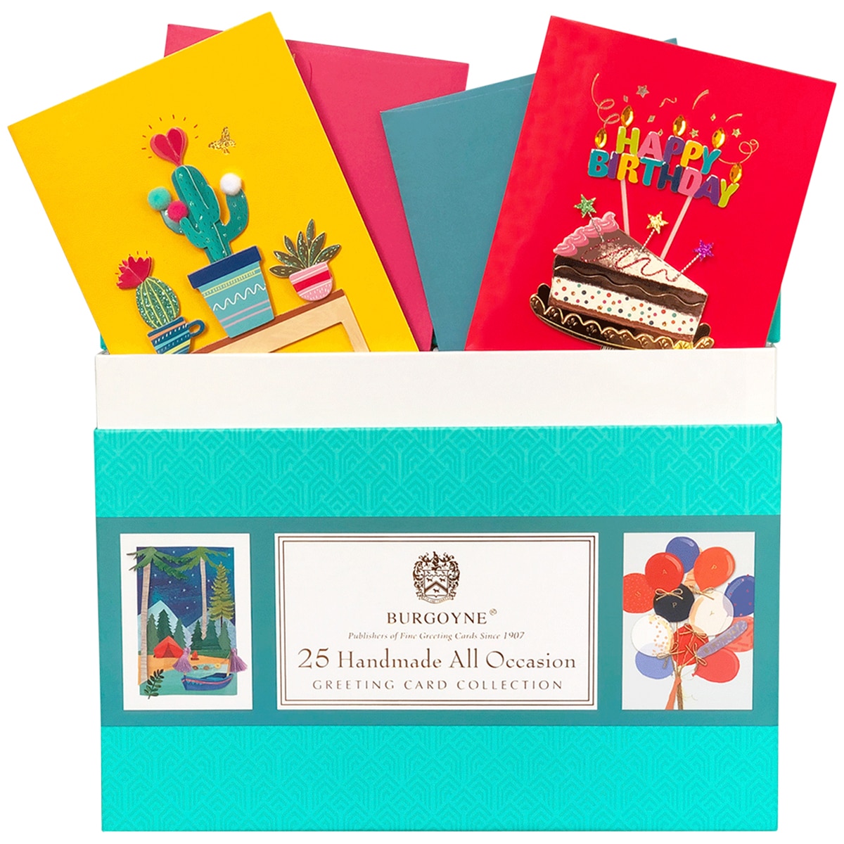 Burgoyne 25 All Occasion Handmade Greeting Cards Costco...