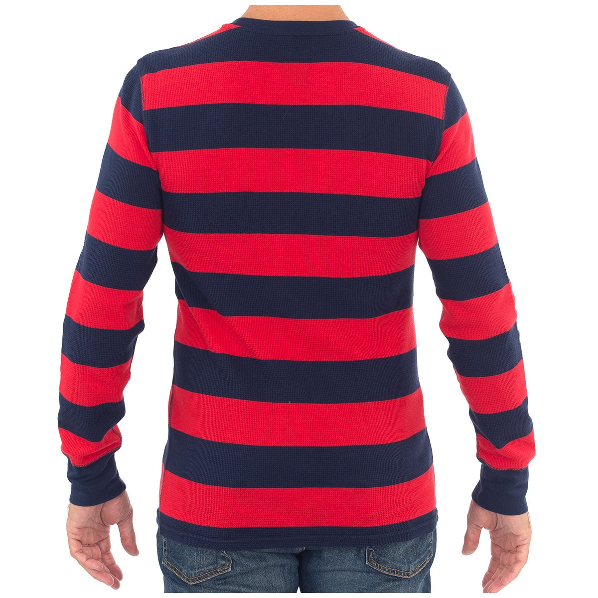 Ralph Lauren Long Sleeve Polo - Red Stripe