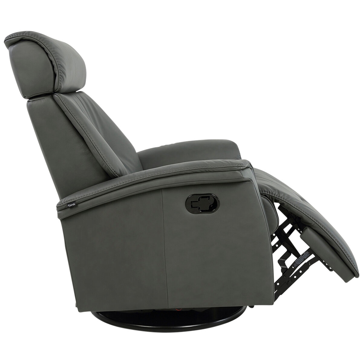 Moran Fjords Rome Relaxer Large Rocker Recliner Dark Grey