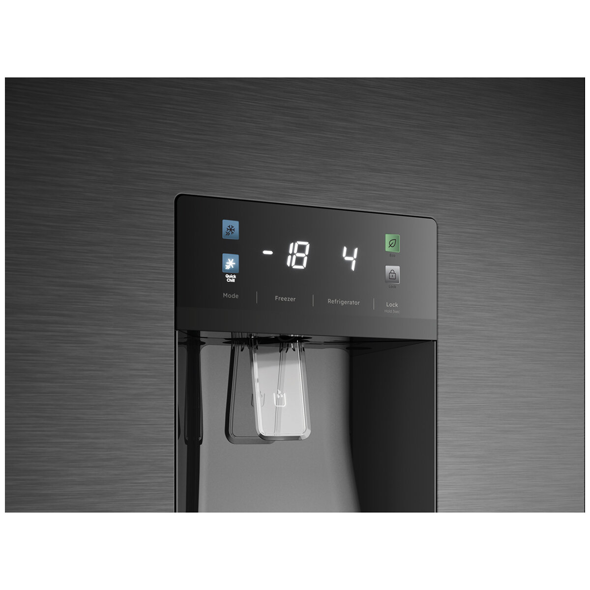 Westinghouse 619L Side by Side Fridge Black WSE6240BB Westinghouse 619L Side by Side Fridge Black WSE6240BB