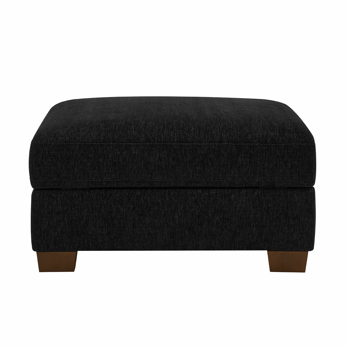 Thomasville 3 Piece Fabric Sectional With Storage Ottoman Thomasville 3 Piece Fabric Sectional With Storage Ottoman