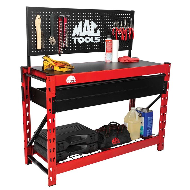 Mac Tools 2-Shelf Industrial Storage Rack Work Station Mac Tools 2-Shelf Industrial Storage Rack Work Station