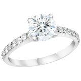 2.64ctw RBC Diamond Wedding Ring Set