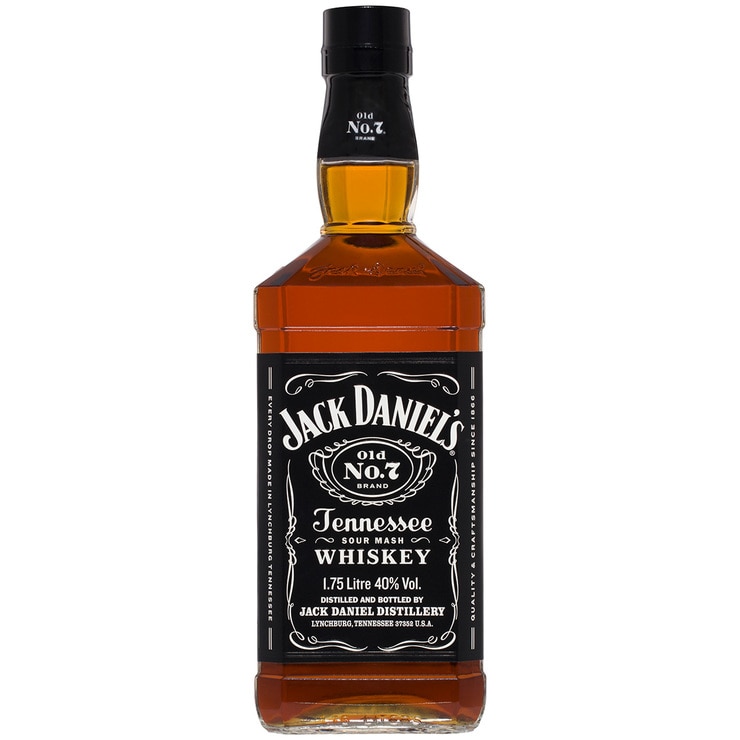 Jack Daniel S Old No 7 Brand Tennessee Sour Mash Whiskey 1 75l Costco Australia