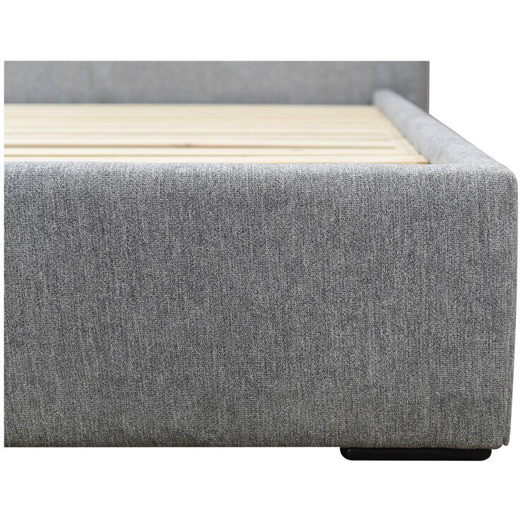 Moran Ora King Bedhead with Encasement and Slats Dove