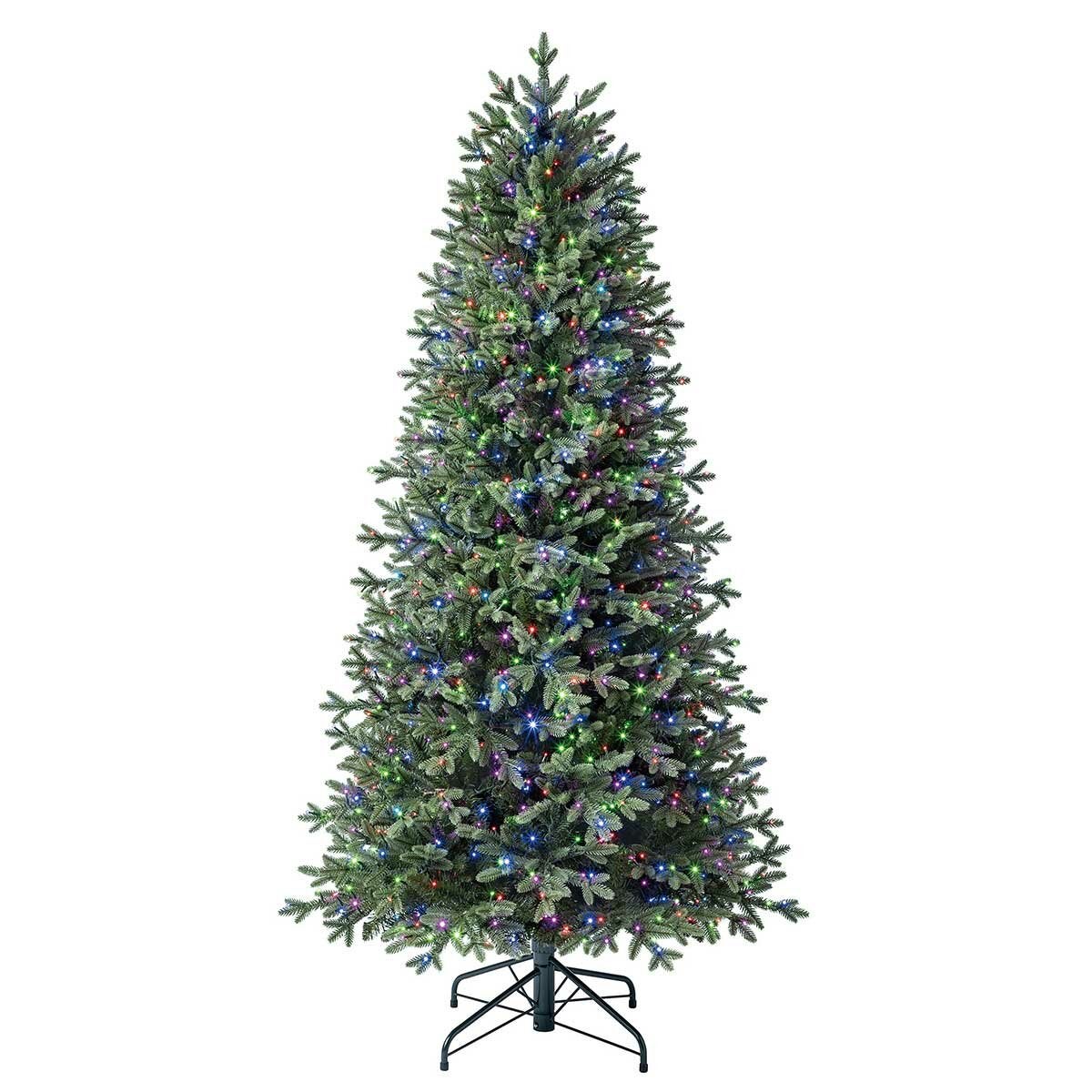 Pre-Lit Slim Aspen Artificial Christmas Tree 1.9m Pre-Lit Slim Aspen Artificial Christmas Tree 1.9m