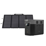 EcoFlow Delta Max 2000 Power Station + 220W Solar Panel Bundle
