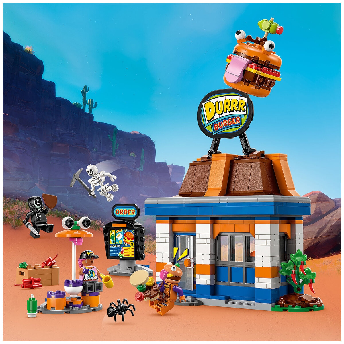 LEGO Fortnite Durrr Burger Restaurant 77076