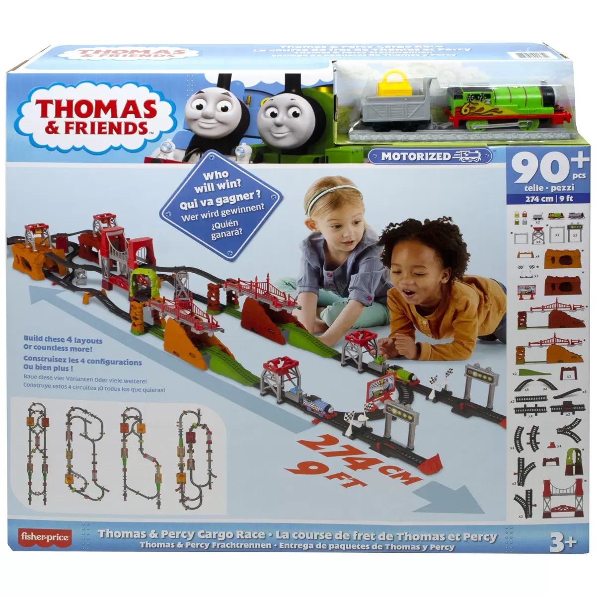 Percy Cargo Race Train Set | Costco 
