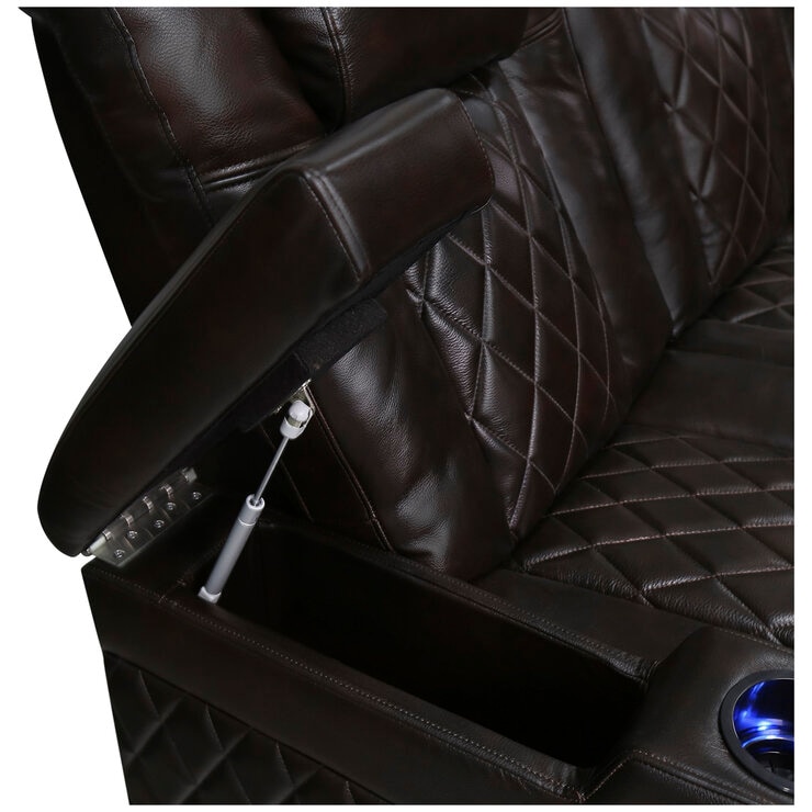 Valencia Home Theatre Tuscany Edition 2 Seater Dark Chocolate Valencia Home Theatre Tuscany Edition 2 Seater Dark Chocolate