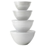 Ombre Mixing Bowls With Lids 4 Piece Set