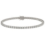 18KT White Gold 5.00ctw Diamond Tennis Bracelet