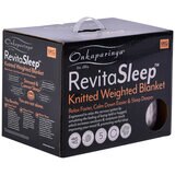 Onkaparinga Knitted Weighted Blanket 6 kg Grey