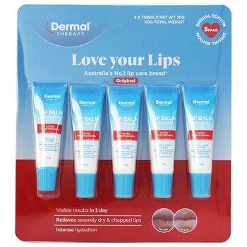 Dermal Therapy Lip Balm Original 5 x 10g