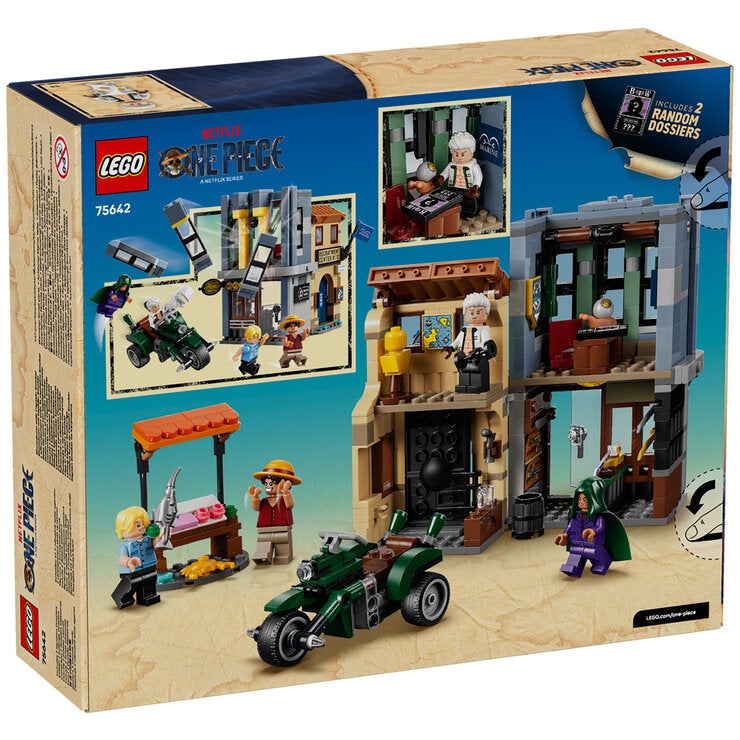 LEGO One Piece Showdown with Captain Smoker 75642