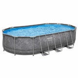 Bestway Platinum Series Power Steel Above Ground Pool Set 6.1m Bestway Platinum Series Power Steel Above Ground Pool Set 6.1m