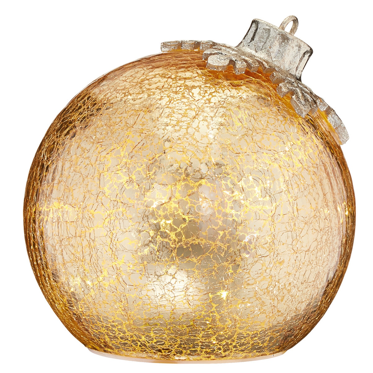 Glass Ornament Decor 3pc
