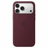 Apple iPhone 18 Pro Max Silicone Case with MagSafe Burgundy
