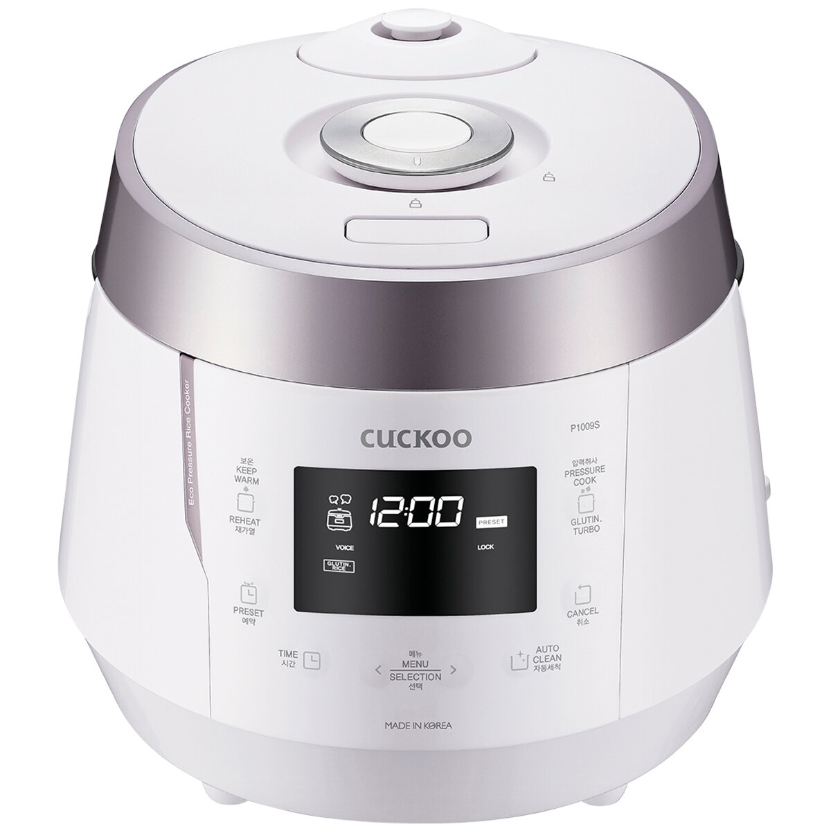 CRP-G1015F 10 Cup Electric Pressure Rice Cooker, 110v, Pink