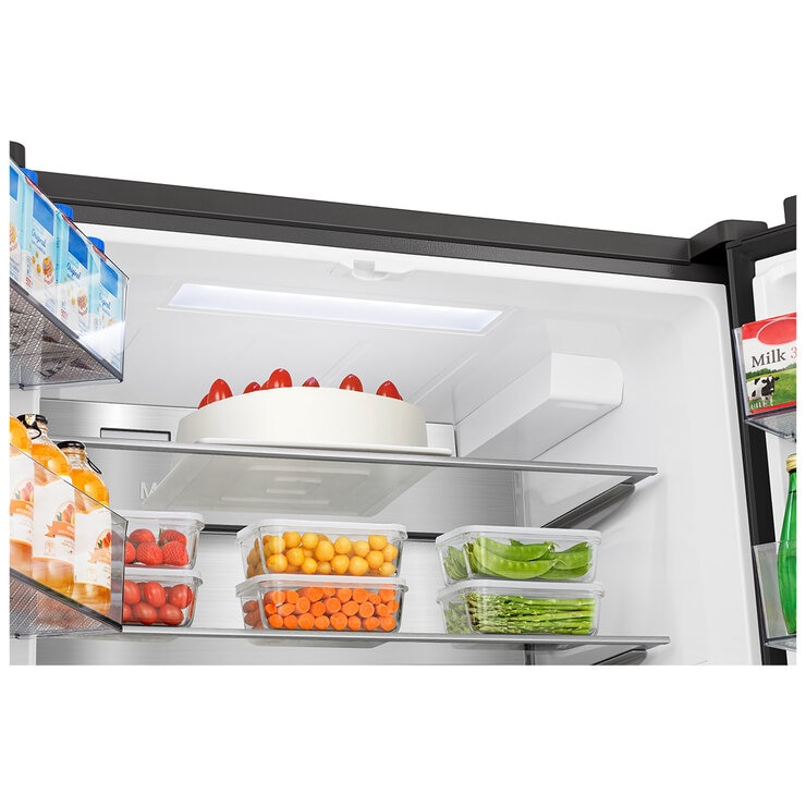 Hisense 634L PureFlat French Door Fridge Dark Steel HRFD634BW