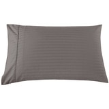 Sheet Set Stripes Queen - Charcoal