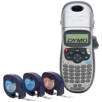 Dymo Letratag Handheld Label Maker With 3 Label Tapes