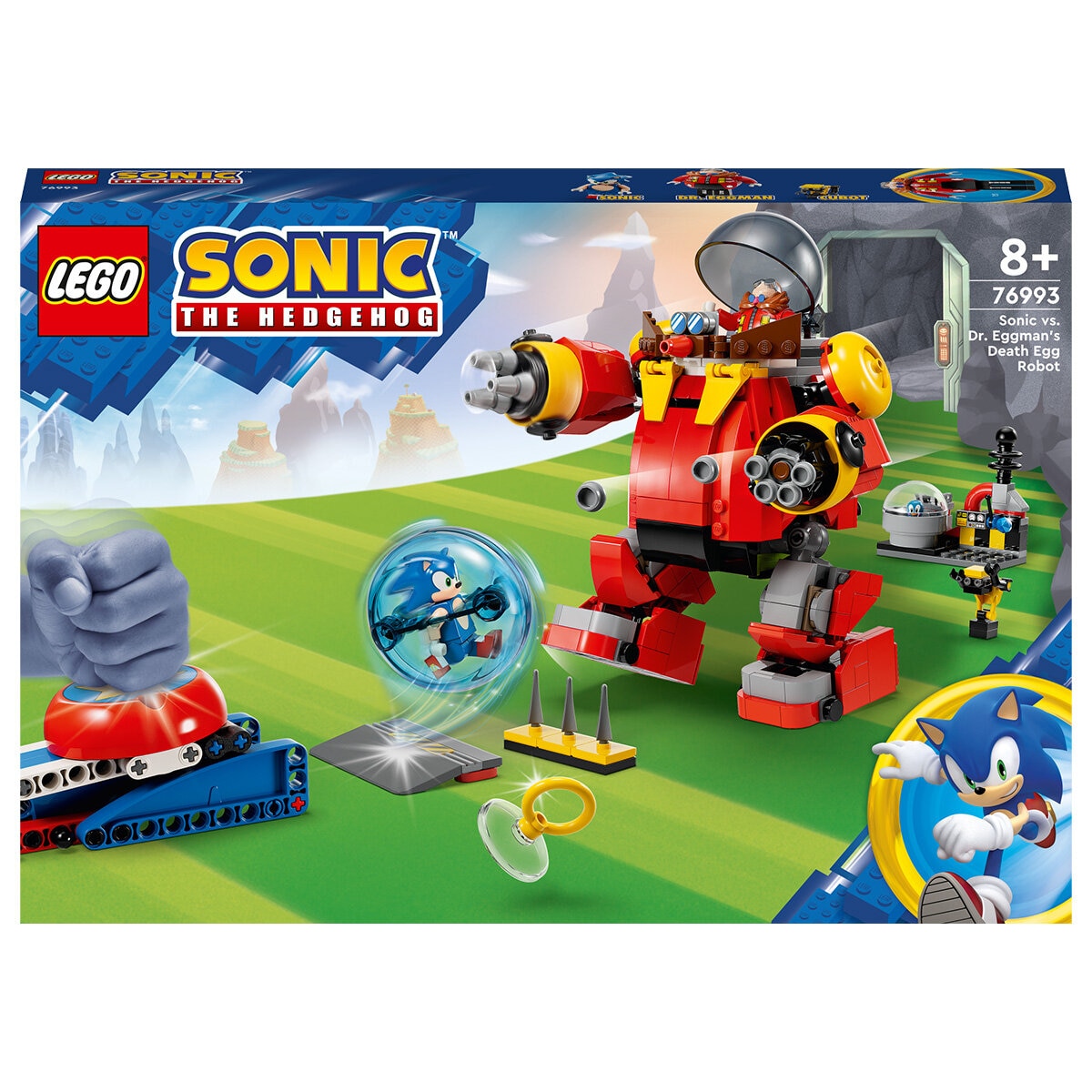 LEGO Sonic vs. Dr. Eggman's Death Egg Robot 76993