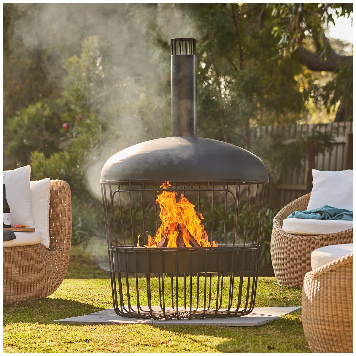 Glow Bastion Chimenea