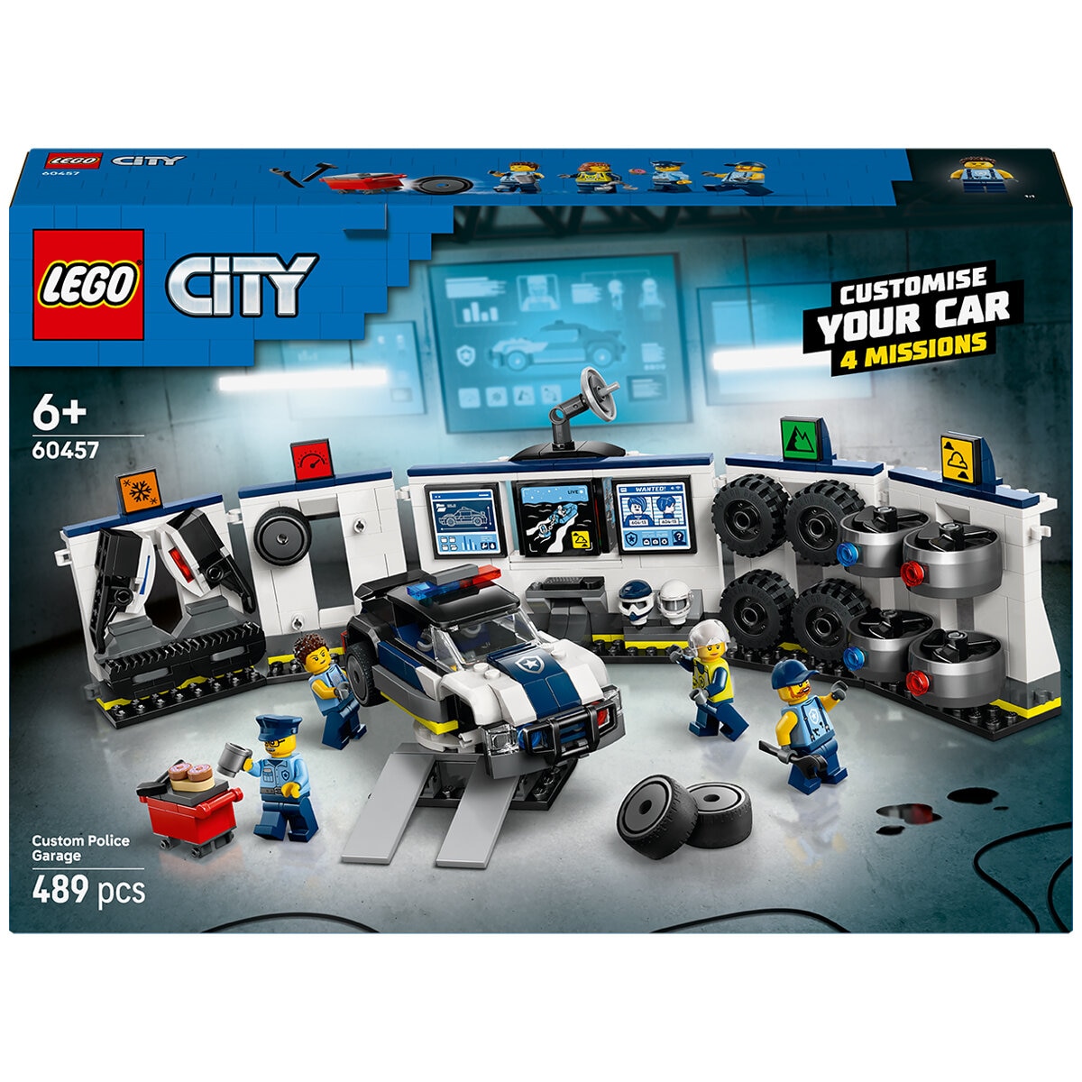 LEGO Custom Police Car Garage 60457 LEGO Custom Police Car Garage 60457