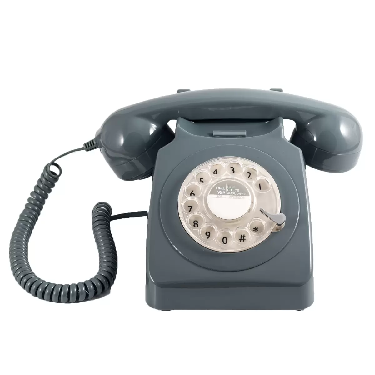 GPO 746 Rotary Telephone Grey