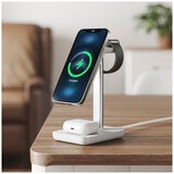 Journey MagSafe Compatible 3-in-1 Wireless Charging Stand JMS31SWH_COSTCO