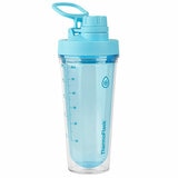 Thermoflask Tritan Shaker Spout Lid With Agitator 710ml 2 Pack Blue White