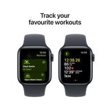 Apple Watch SE GPS 40mm Midnight Aluminium Case With Midnight Sport Band S/M