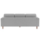Fresh Industries 3 Seater Fabric Sofa