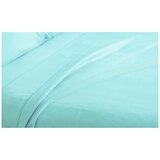 Kingtex Bamboo Cooling 2000TC Sheet Set Single - Aqua