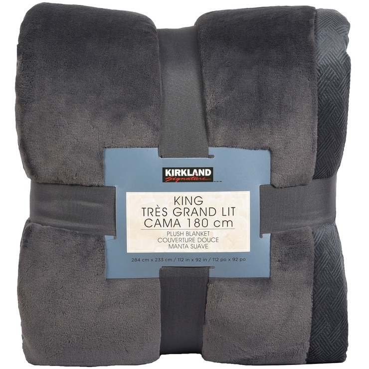 Korean mink blanket queen & king size 14 lbs heavy duty thick soft plush warm. kirkland signature king size plush blanket