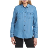 Jachs Women's Tencel Shirt - Medium Denim