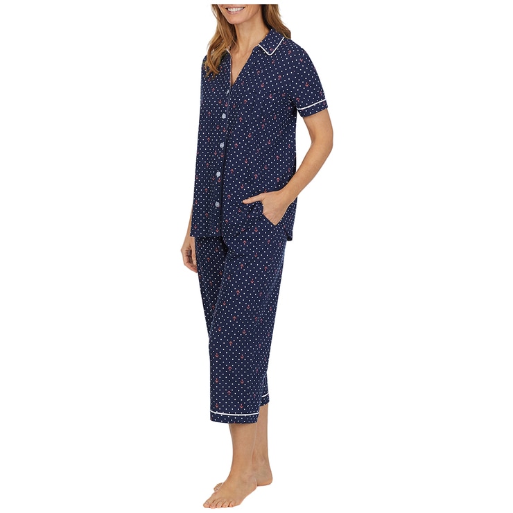 Nautica Women's Pyjama Set 2pc Navy | Costco Australia