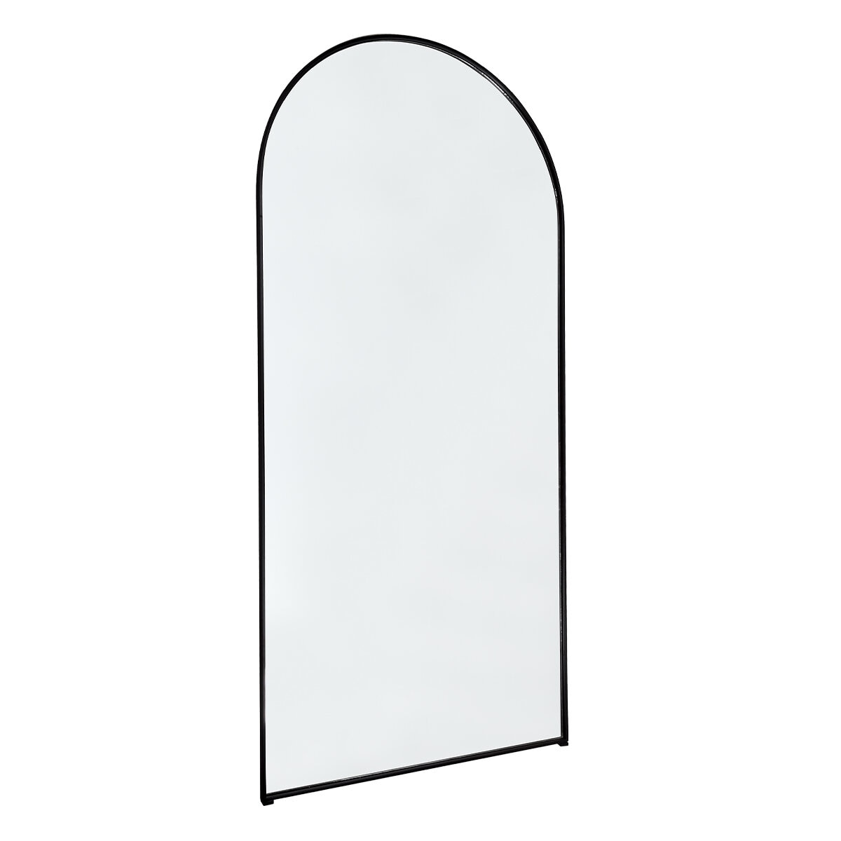 CAFE LIGHTING & LIVING Archibald Floor Mirror Black