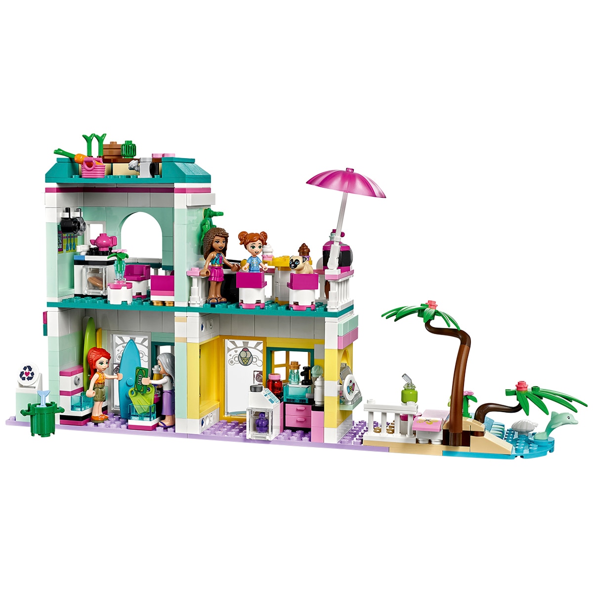 lego friends gas station