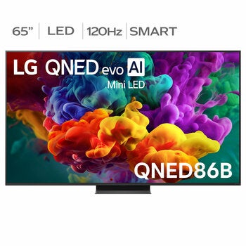 LG 65 Inch QNED86B EVO AI Mini LED 4K Smart TV 65QNED86BSA LG 65 Inch QNED86B EVO AI Mini LED 4K Smart TV 65QNED86BSA