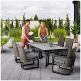 Agio Luna 7 Piece Woven Dining Set