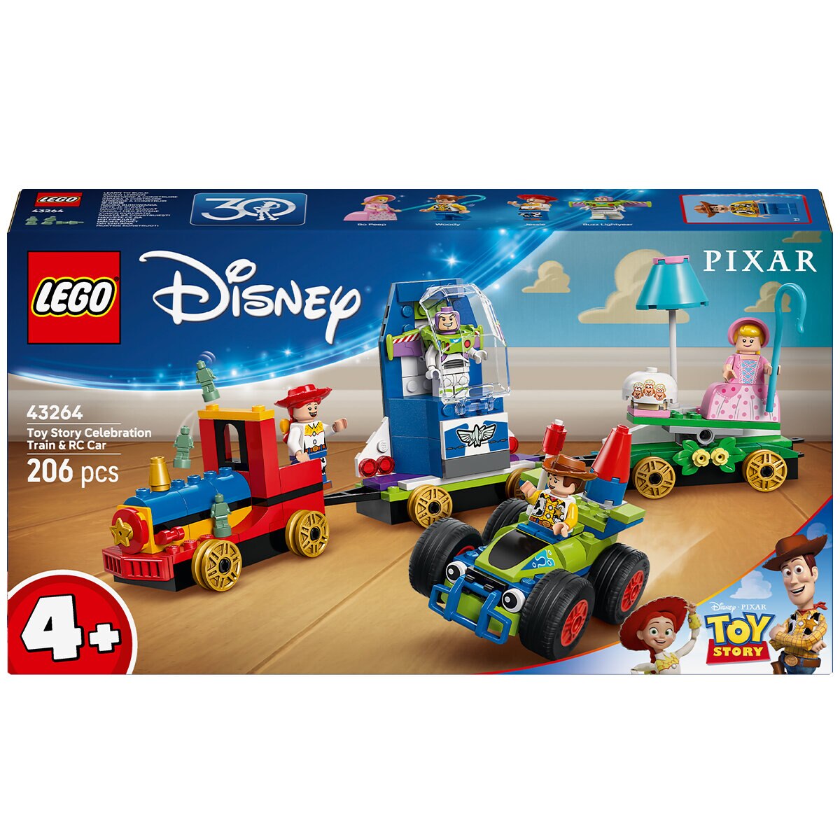 LEGO Toy Story Celebration Train & RC Car 43264
