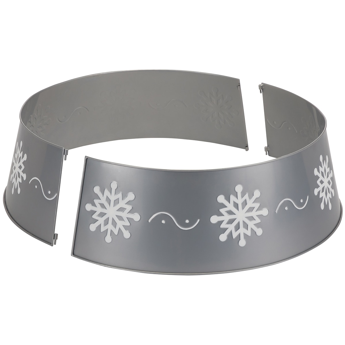 89cm Christmas Tree Collar Silver Costco Australia