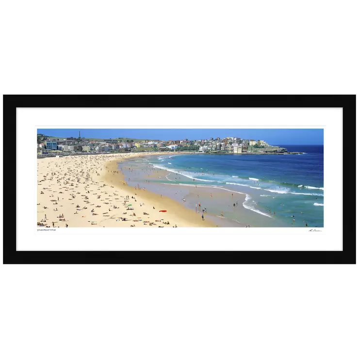 Ken Duncan 50 Inch Bondi Beach, NSW Framed Print