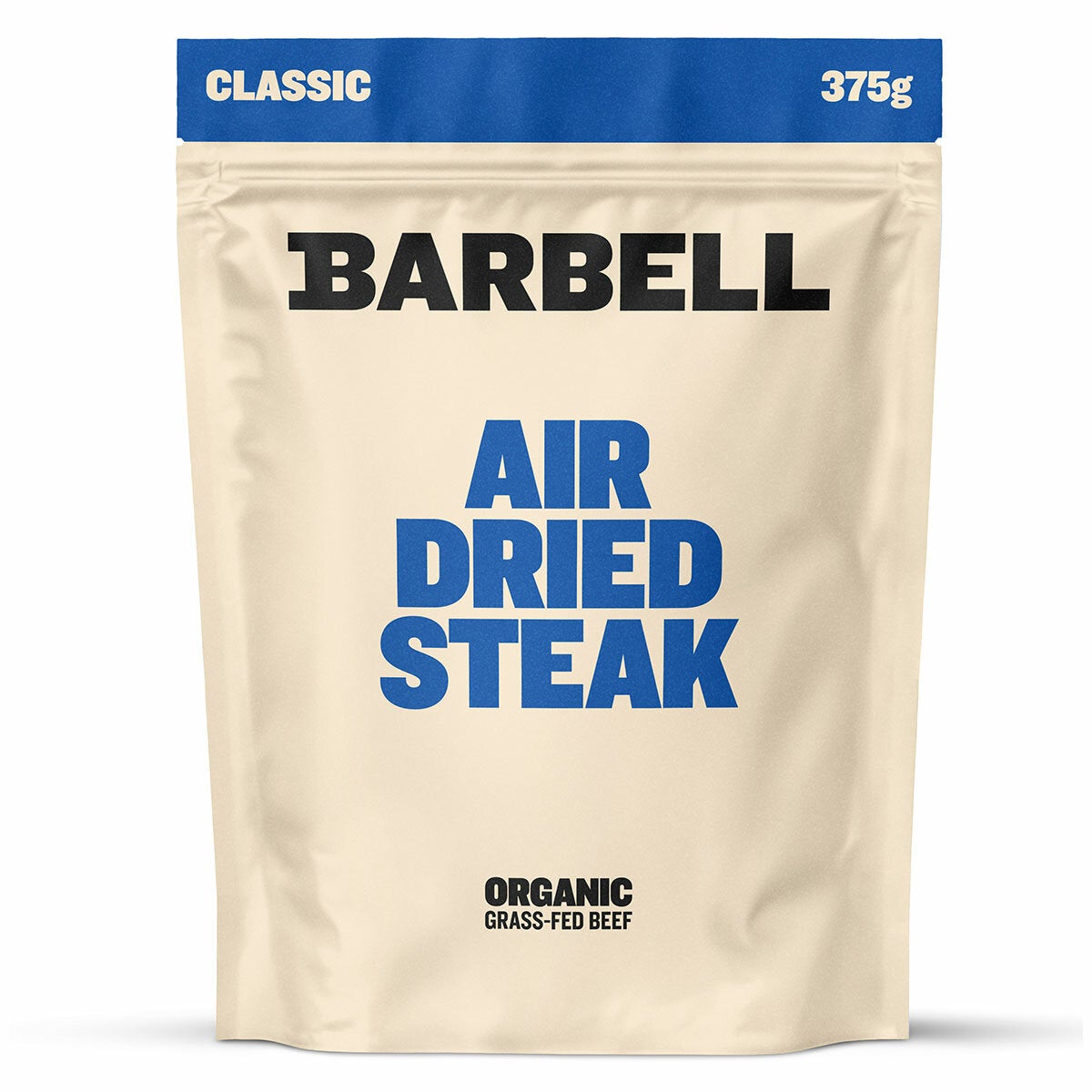 Barbell Biltong Air Dried Steak Original 375g - Grocery Online