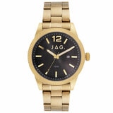 JAG Apollo Black Dial Gold Stainless Steel Men's Watch J2904A