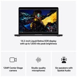 MacBook Pro 14 Inch With M4 Chip 10 Core GPU 16GB 512GB SSD Space Black