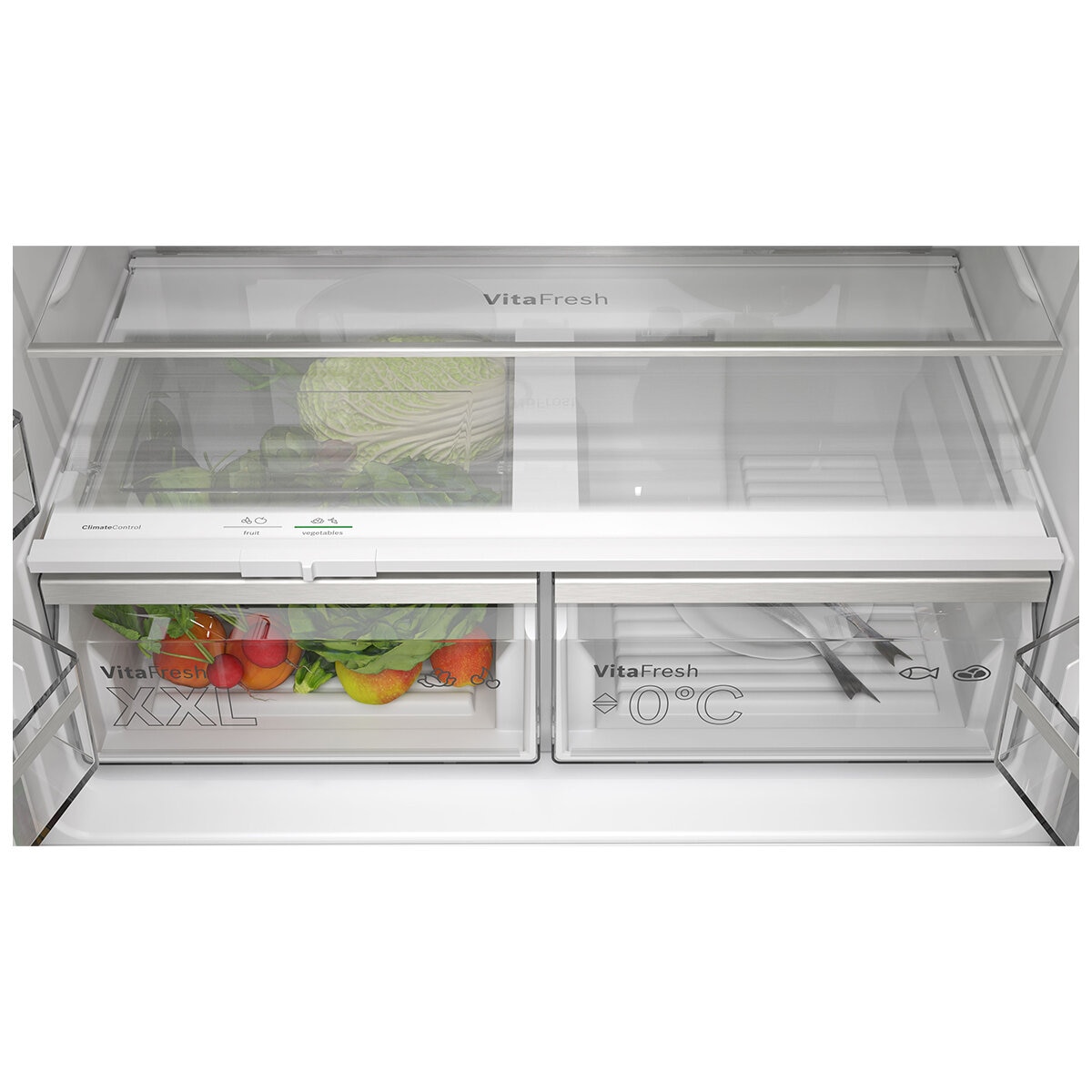 Bosch Series 6 French Door Fridge Stainless Steel 605L KFN96APEAA